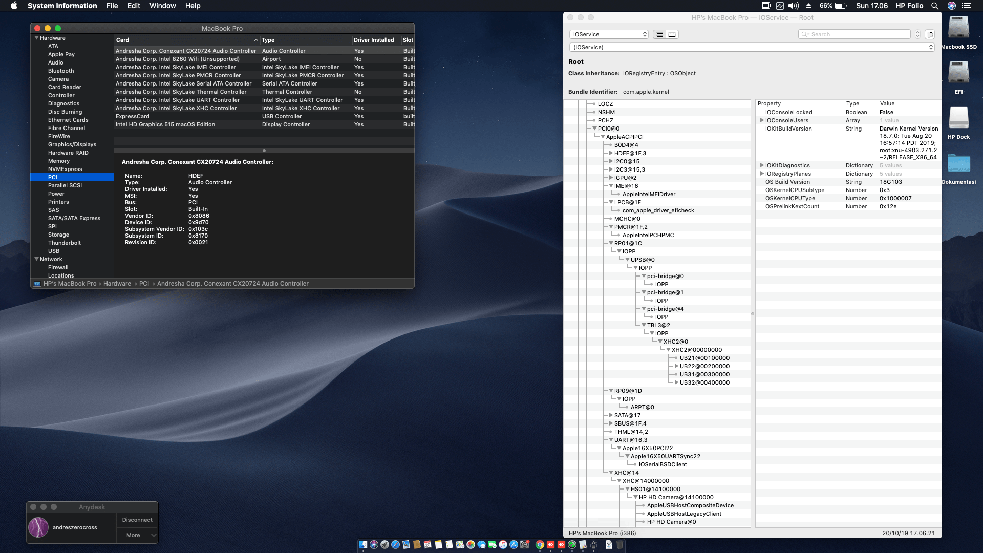 HP Elitebook Folio G1 P2C90AV [Intel HD 515] 9